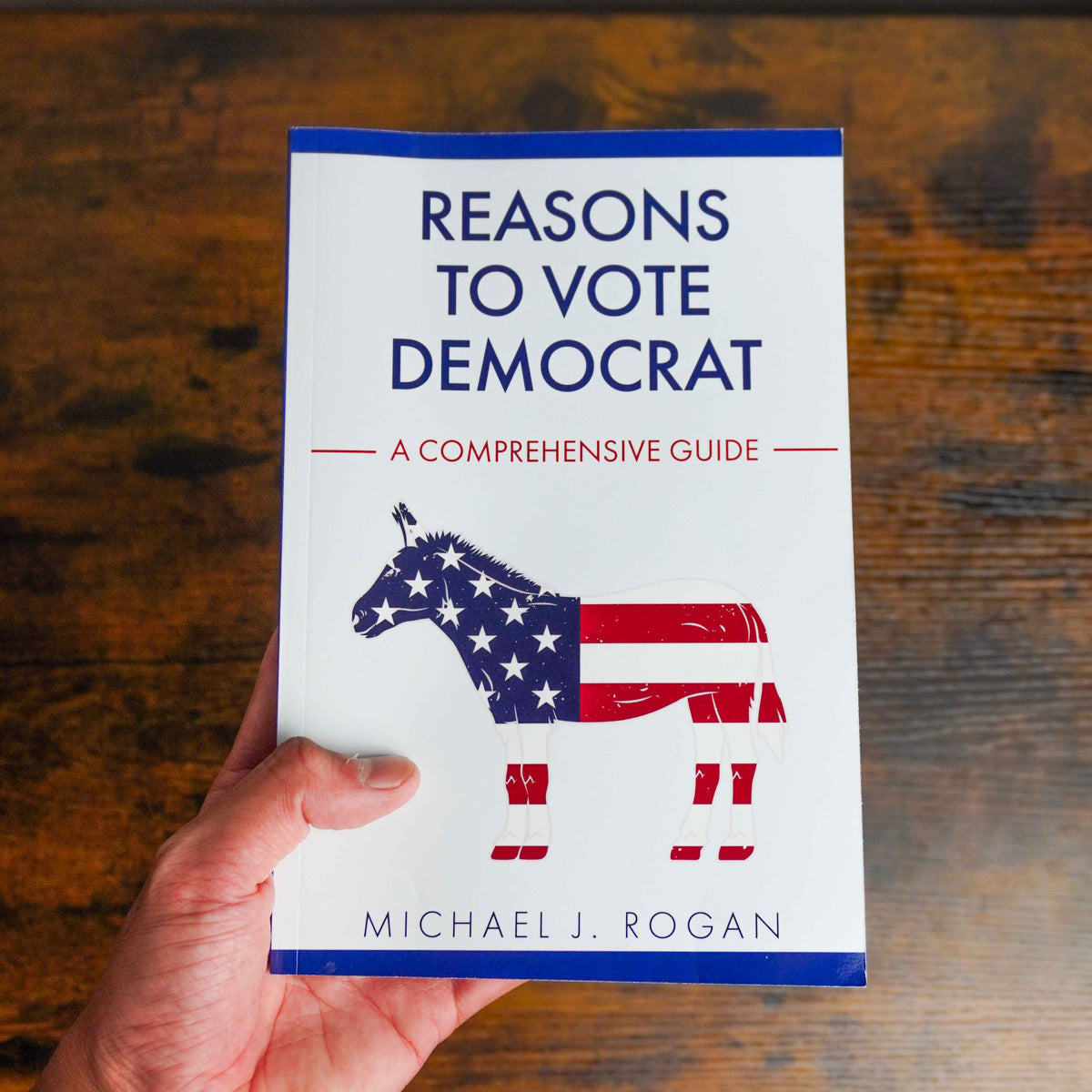 Reasons To Vote Dem Book (It's a Blank Book)