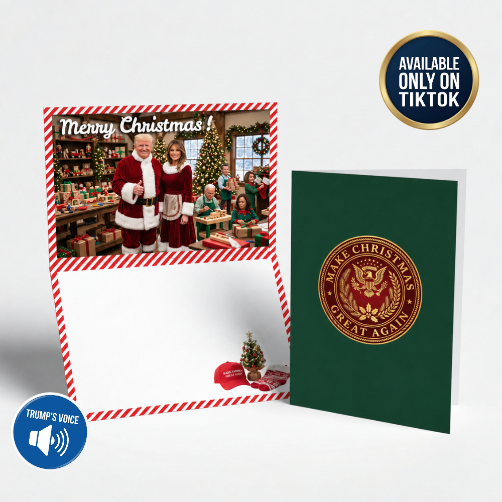 Liberty Laughs Christmas Card