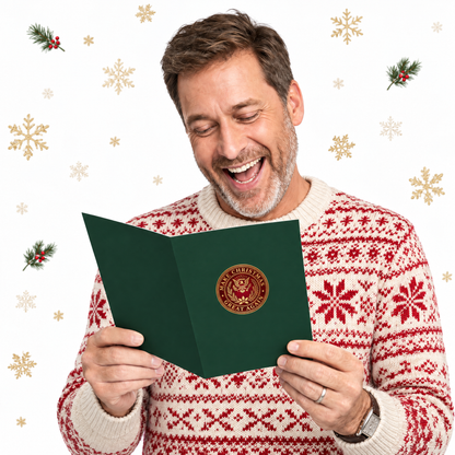 Liberty Laughs Christmas Card