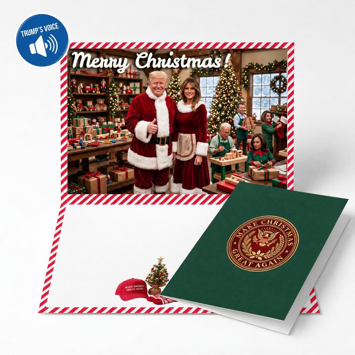 Liberty Laughs Christmas Card
