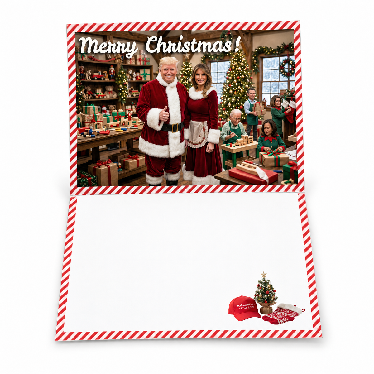 Liberty Laughs Christmas Card